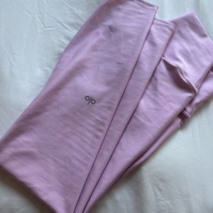 pink alo airlift leggings